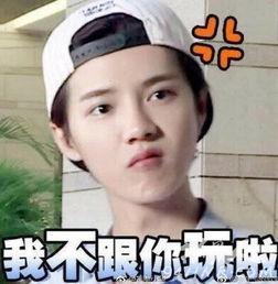 鹿晗睡醒表情包,表情包萌动全网